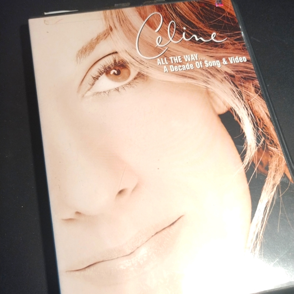 Celine dion, all the way a decade of song and video DVD excellent condition